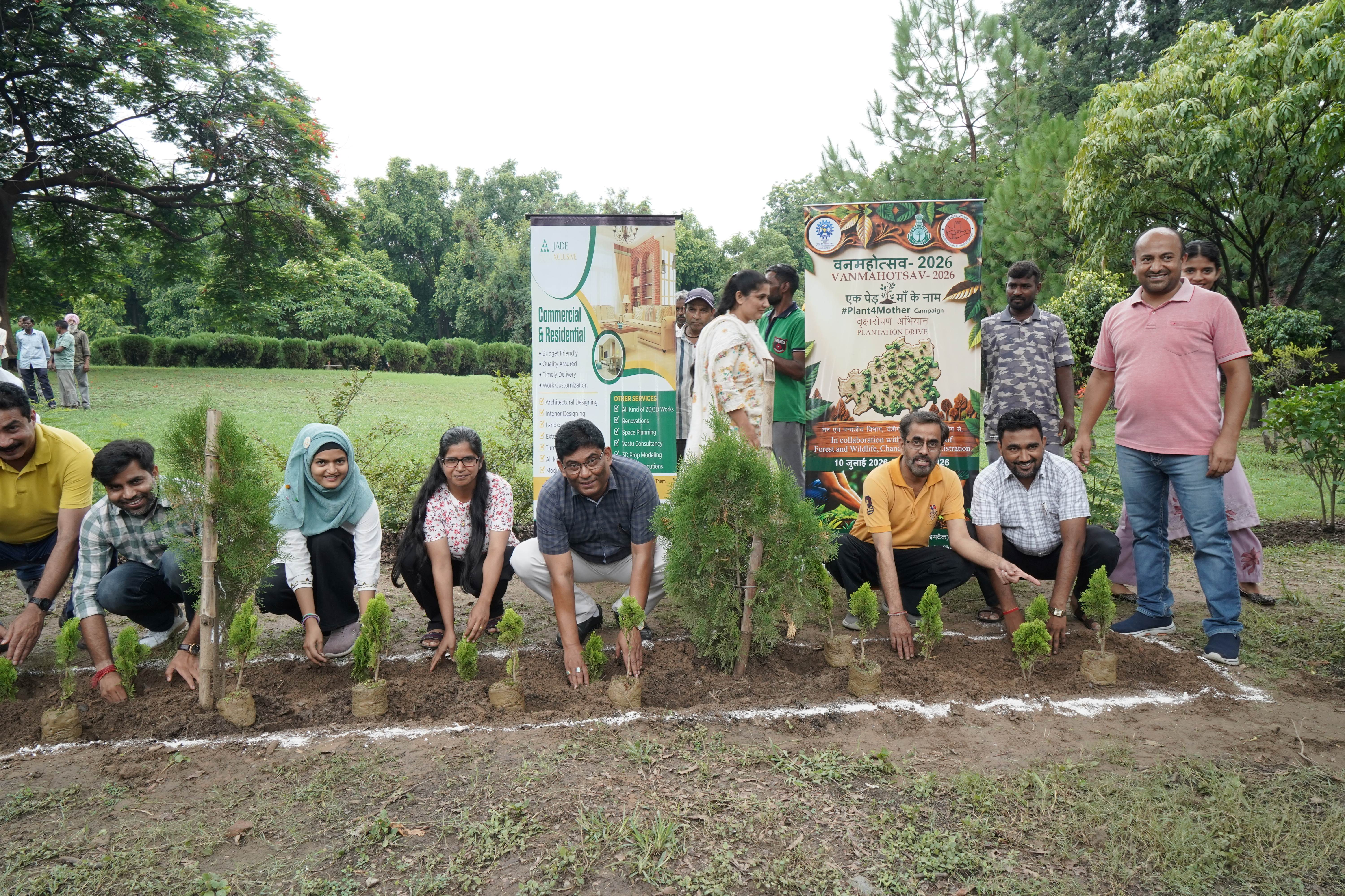 CSIR-IMTECH celebrates Vanmahotsav 2026 with Plantation Drive